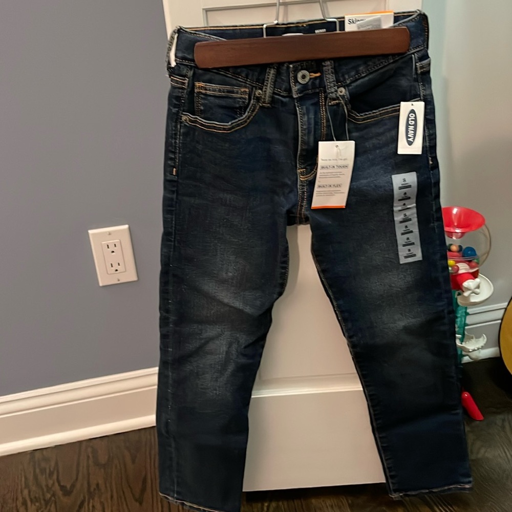 Jeans never worn size 8